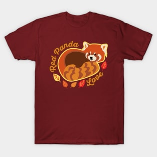 Red Panda Love T-Shirt